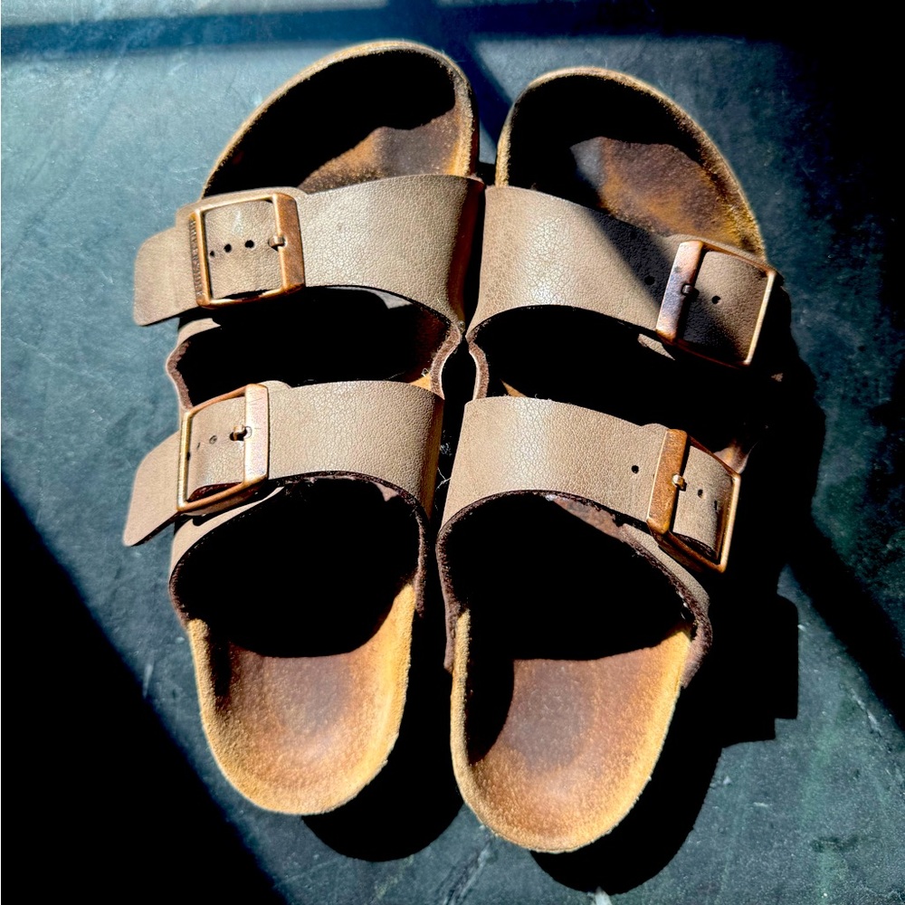 Arizona 2-strap brown, size 34